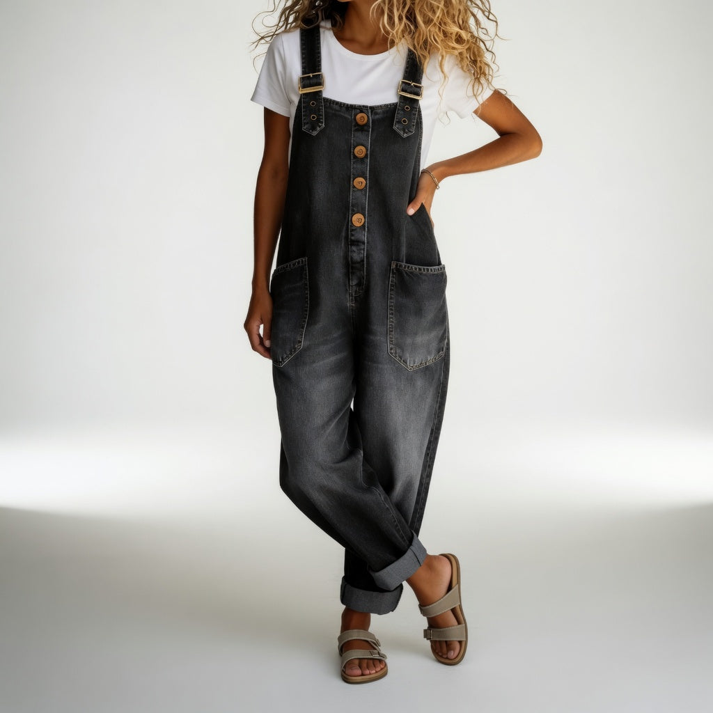 Salopette de Denim Bertille