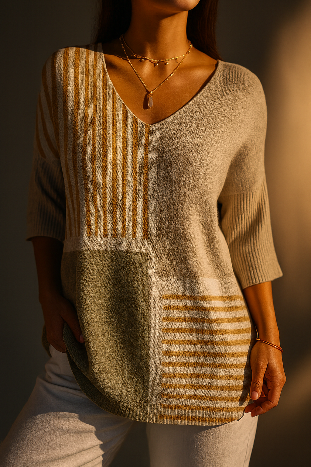 Yvonne | Top Abstracto