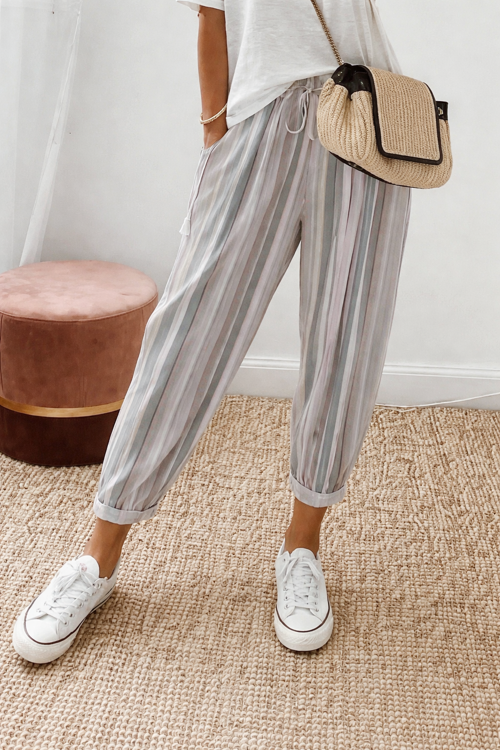 Willow | Pantalones Everyday de Rayas Suaves