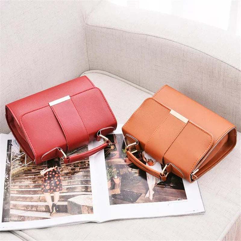 Bolso de Hombro Chic Retro para Mujeres - Cuero PU de Alta Calidad