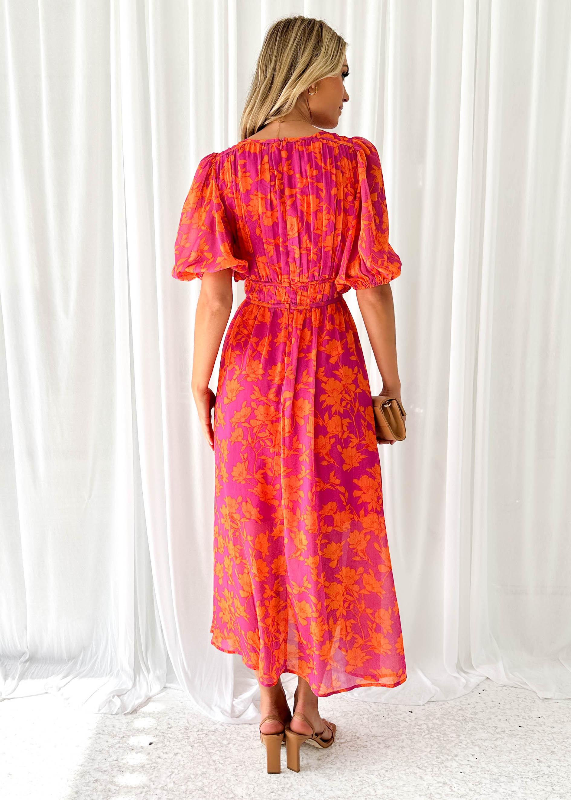 Luna™ | Vestido Midi Floral Moderno