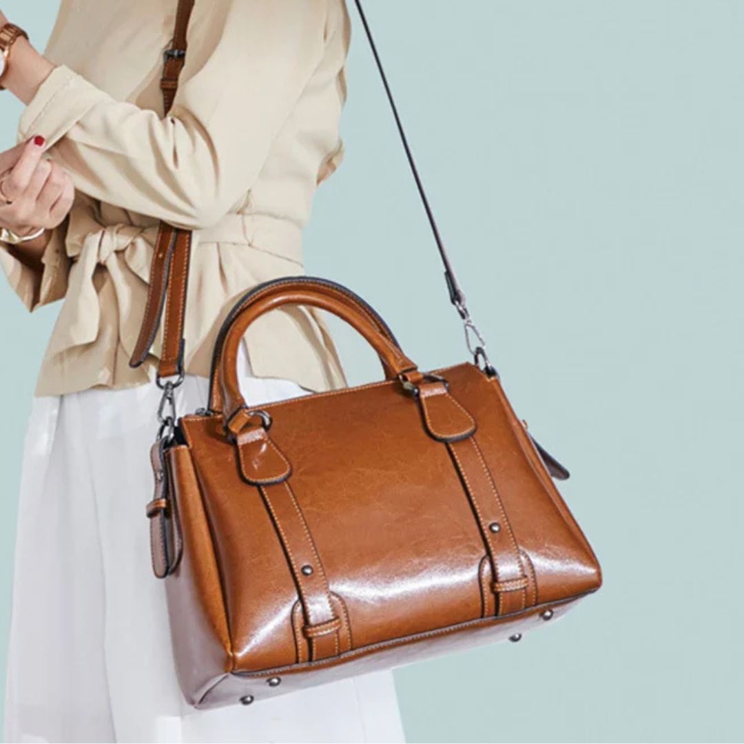 Camille™ | Bolso de hombro pulido