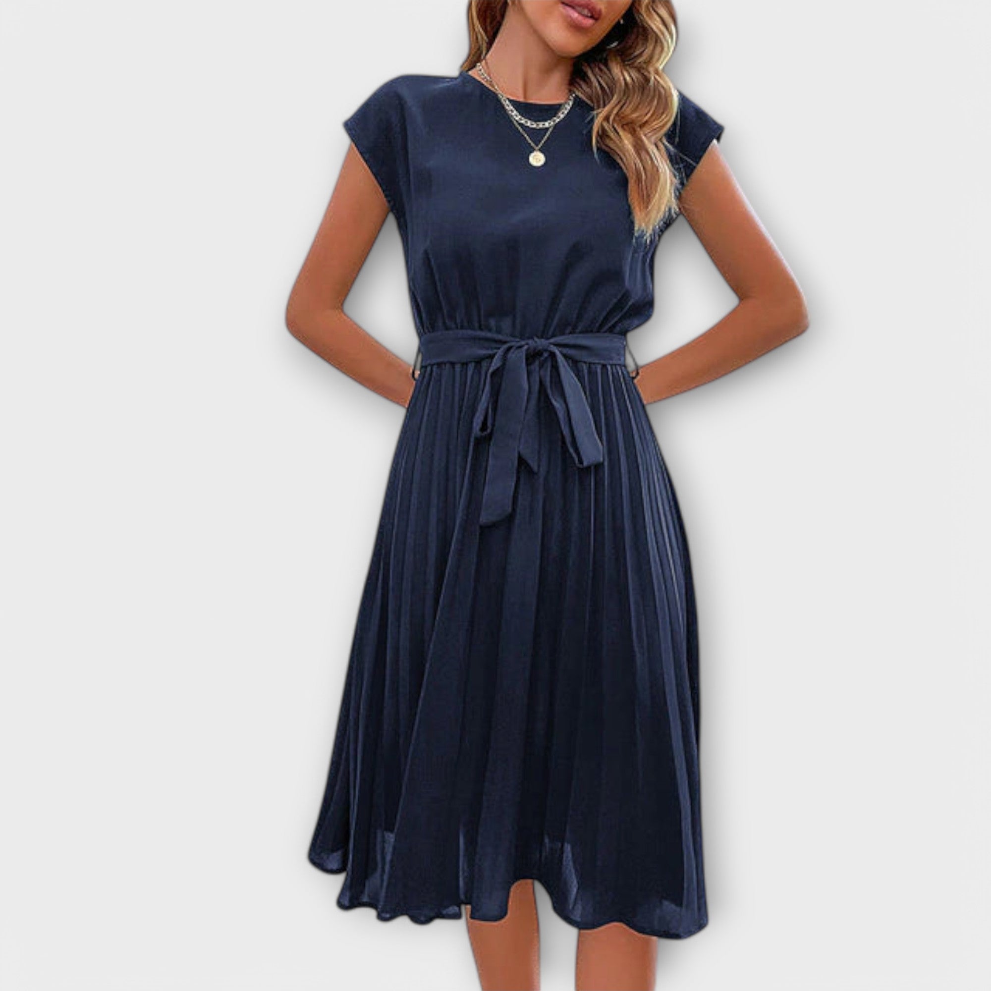 Claire | Vestido Plisado Casual