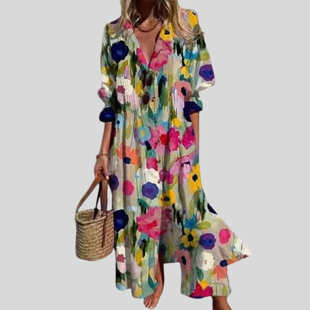 Zariah | Robe Maxi Bohemia Elegante