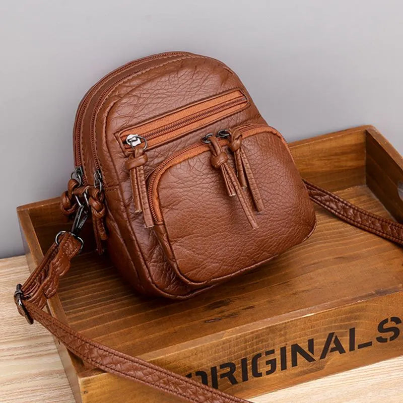Sara™ | Bolsa de cuero Simplicidad