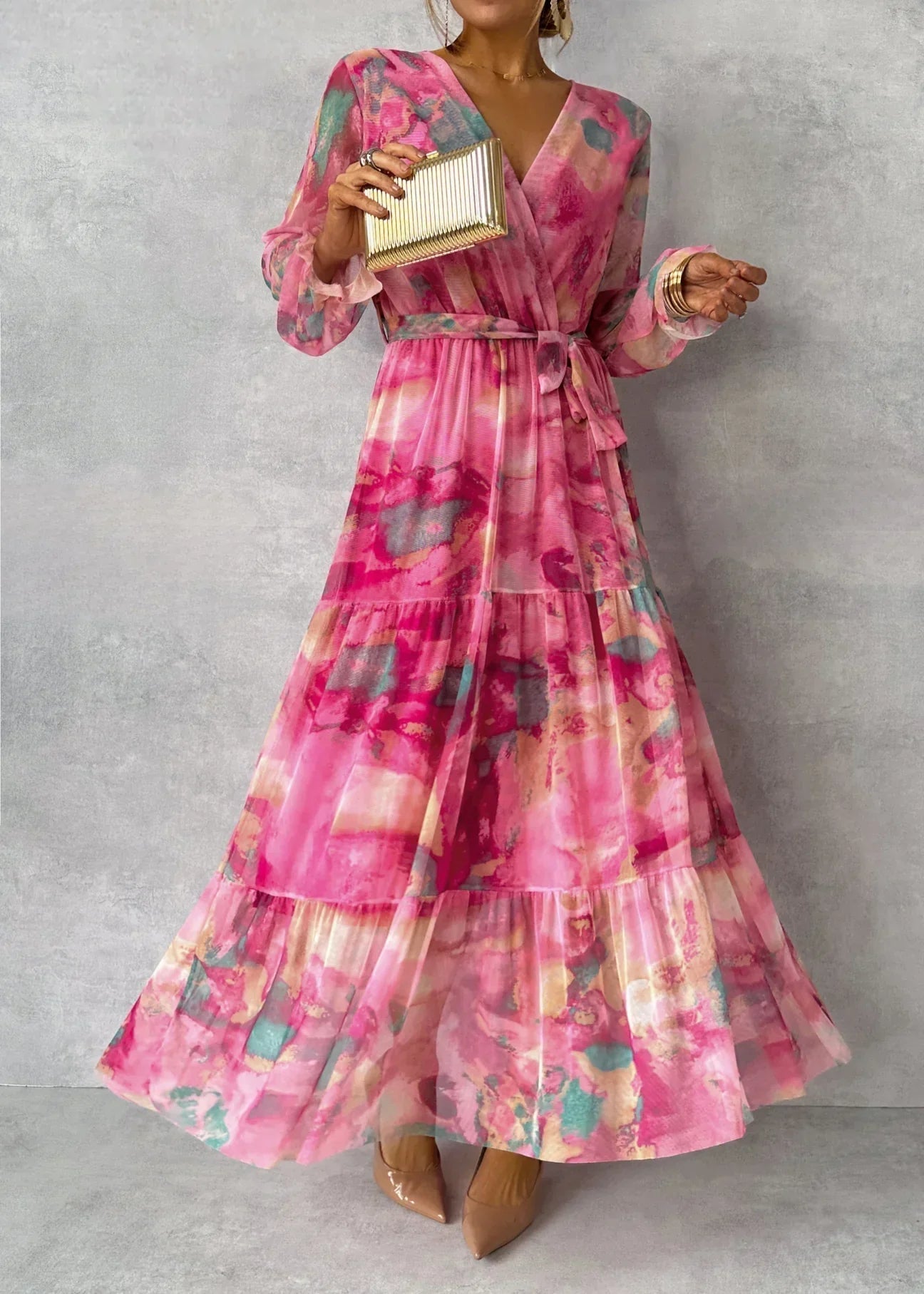 Hazel™ | Vestido Floral Envolvente
