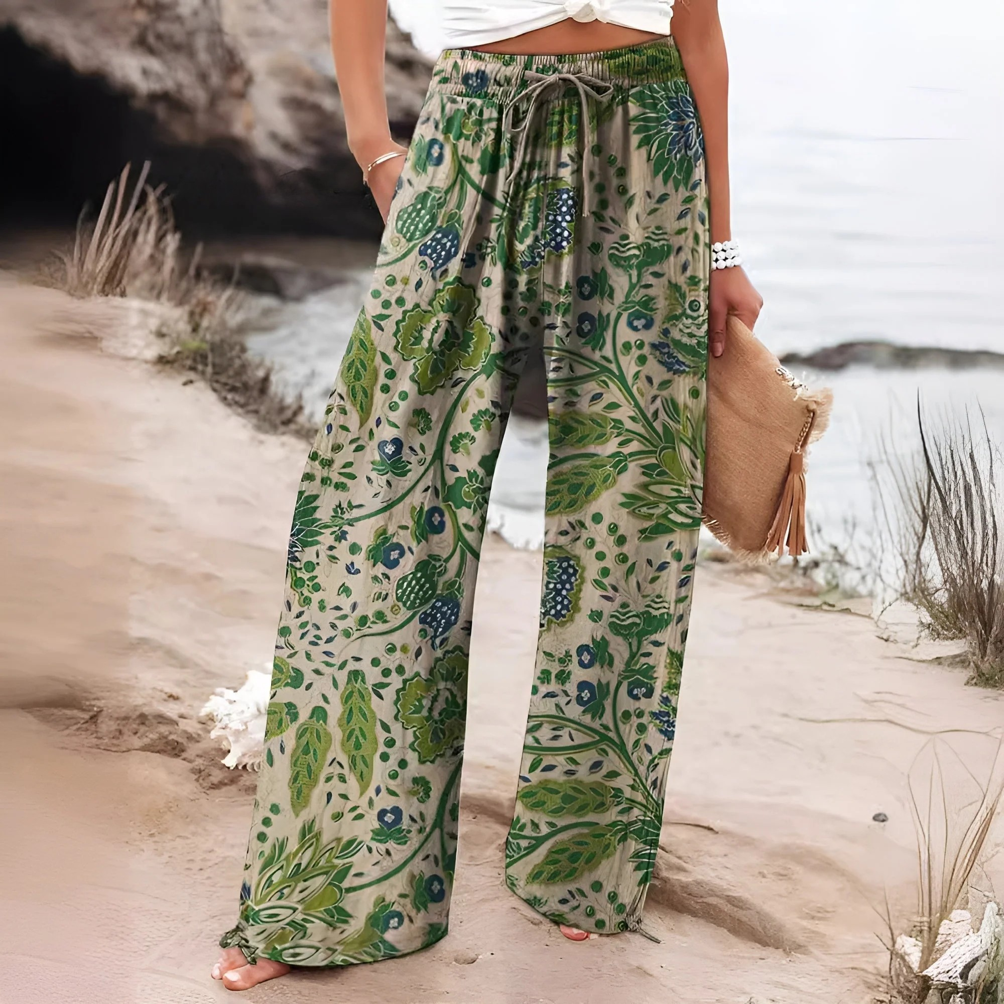 Estelle | Pantalón de Lino Cómodo