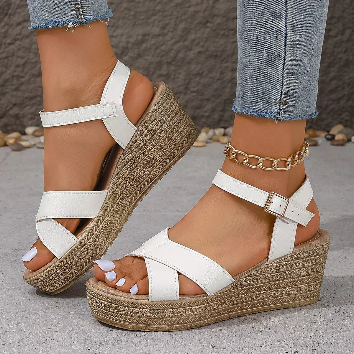 Daphnie | Sandalias de cuña