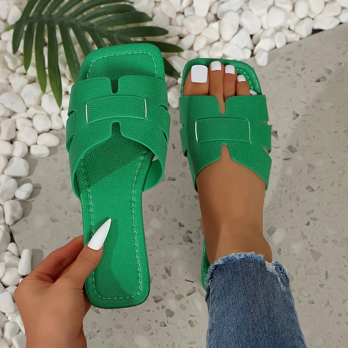 Valencia | Sandalias de Slides