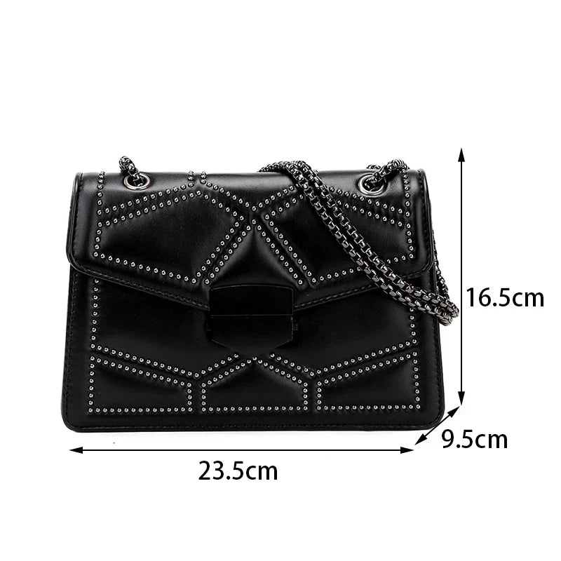 Bolso de Hombro Elegante - Moda en PU Cuero
