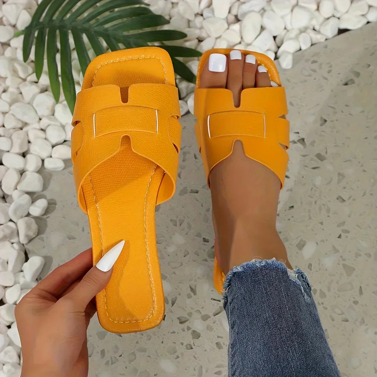 Valencia | Sandalias de Slides