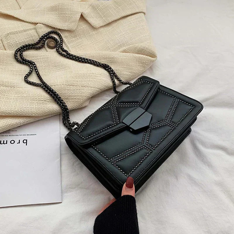 Bolso de Hombro Elegante - Moda en PU Cuero
