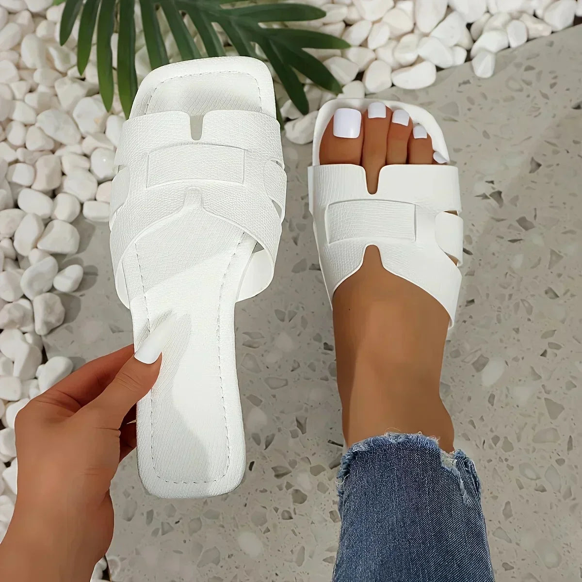 Valencia | Sandalias de Slides
