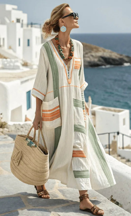 Noor™ | Vestido Maxi de Verano