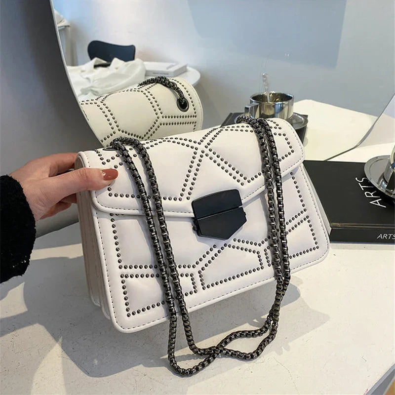Bolso de Hombro Elegante - Moda en PU Cuero