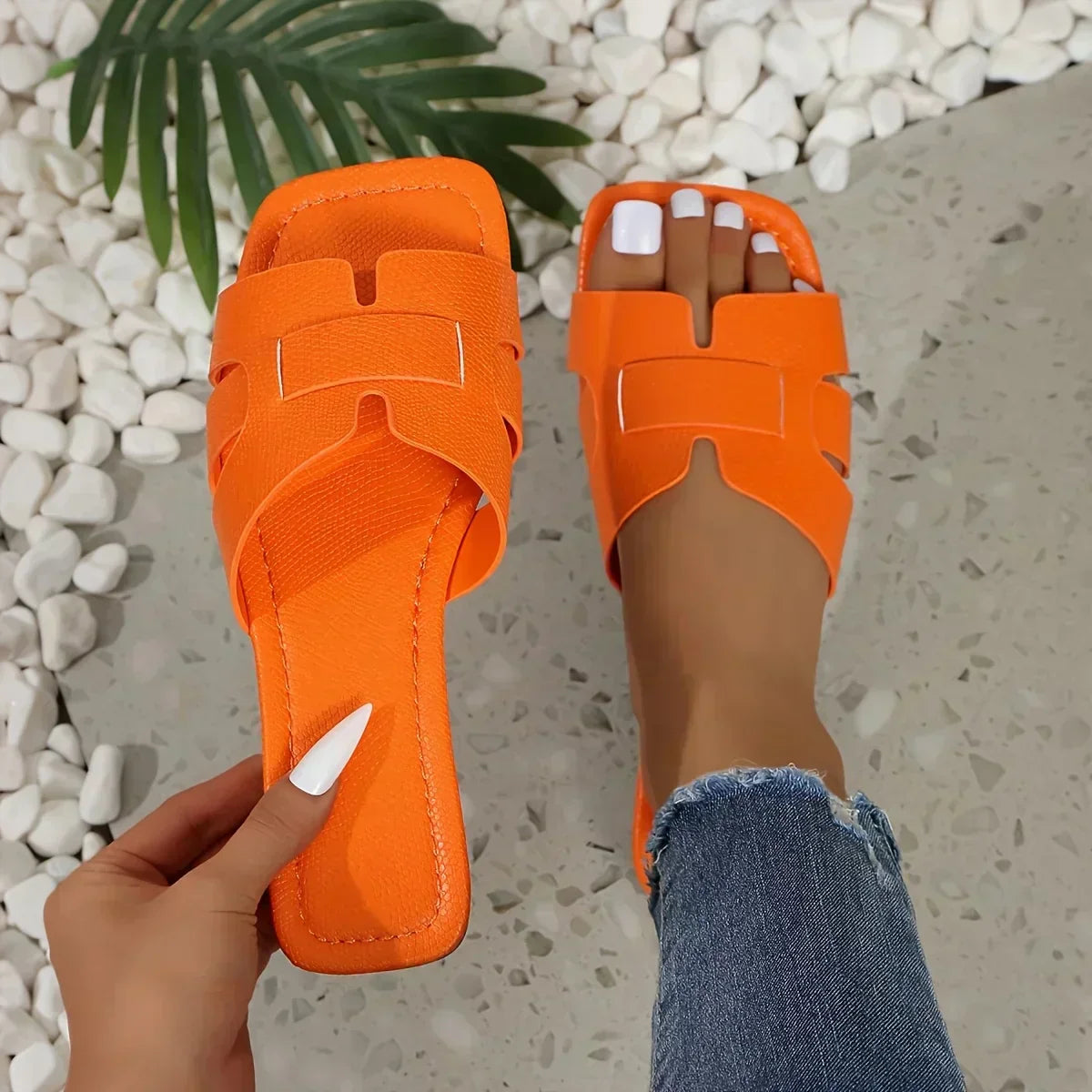 Valencia | Sandalias de Slides
