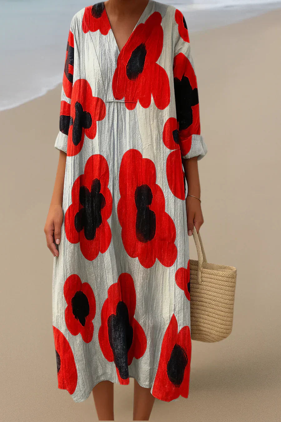 ELARA™ | VESTIDO MAXI FLORAL