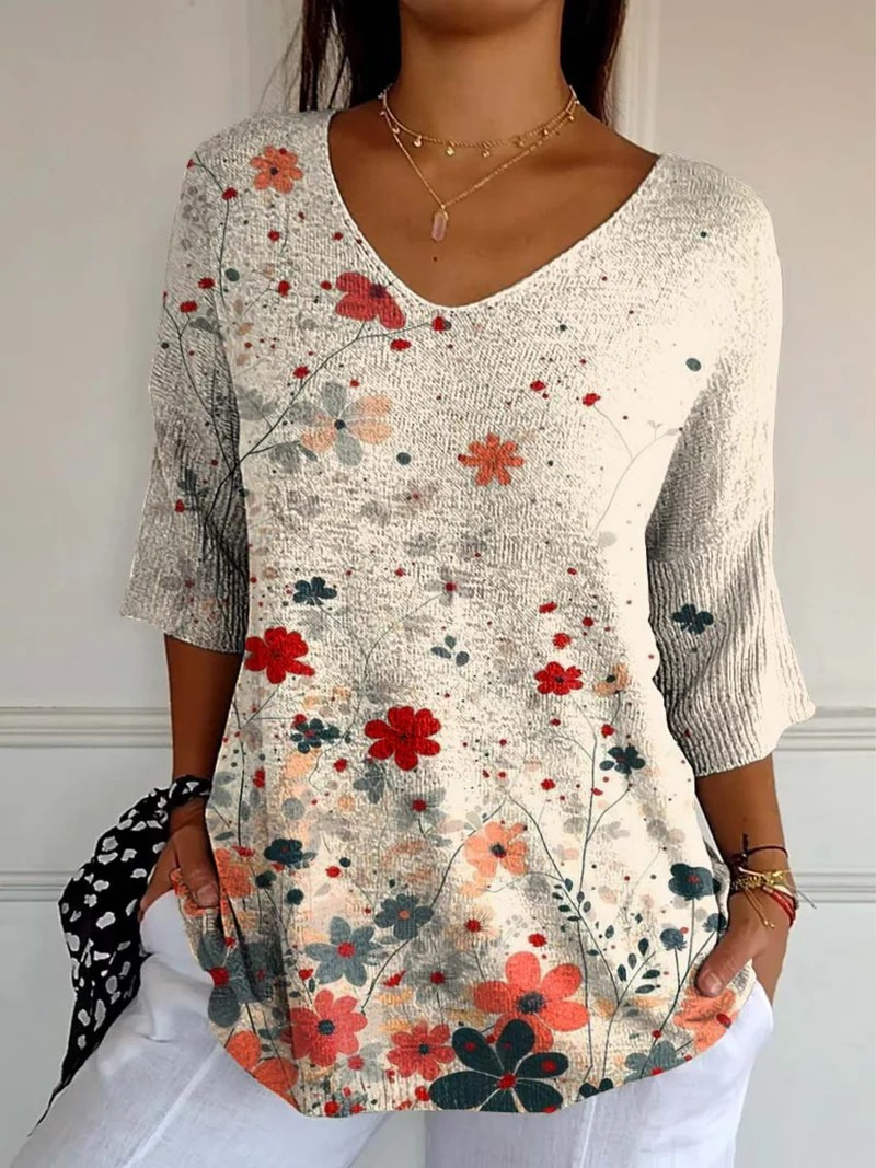 Nicolle | Top con Estampado de Flores