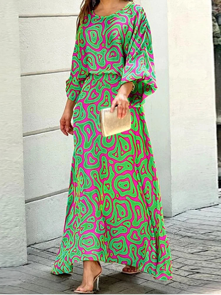 Esther - Conjunto de O-Neck de Otoño a la Moda