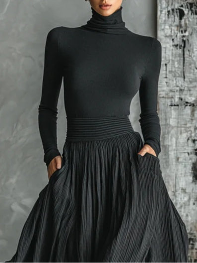 Eva™ || Elegante conjunto con falda plisada