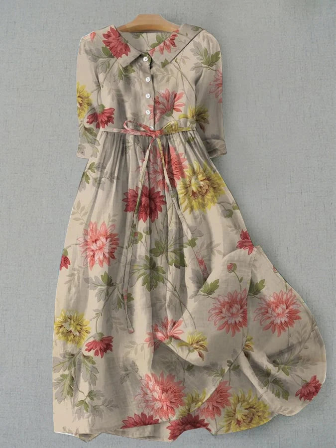Estelle | Vestido de flores silvestres sutil