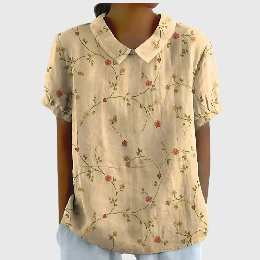 Jenna™ | Blusa con Estampado de Flores