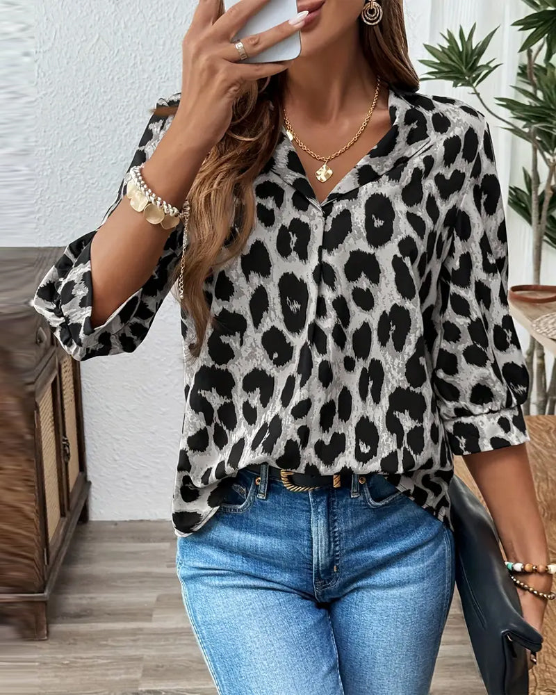 LA ROSALYN - BLUSA DE MANGA 3/4