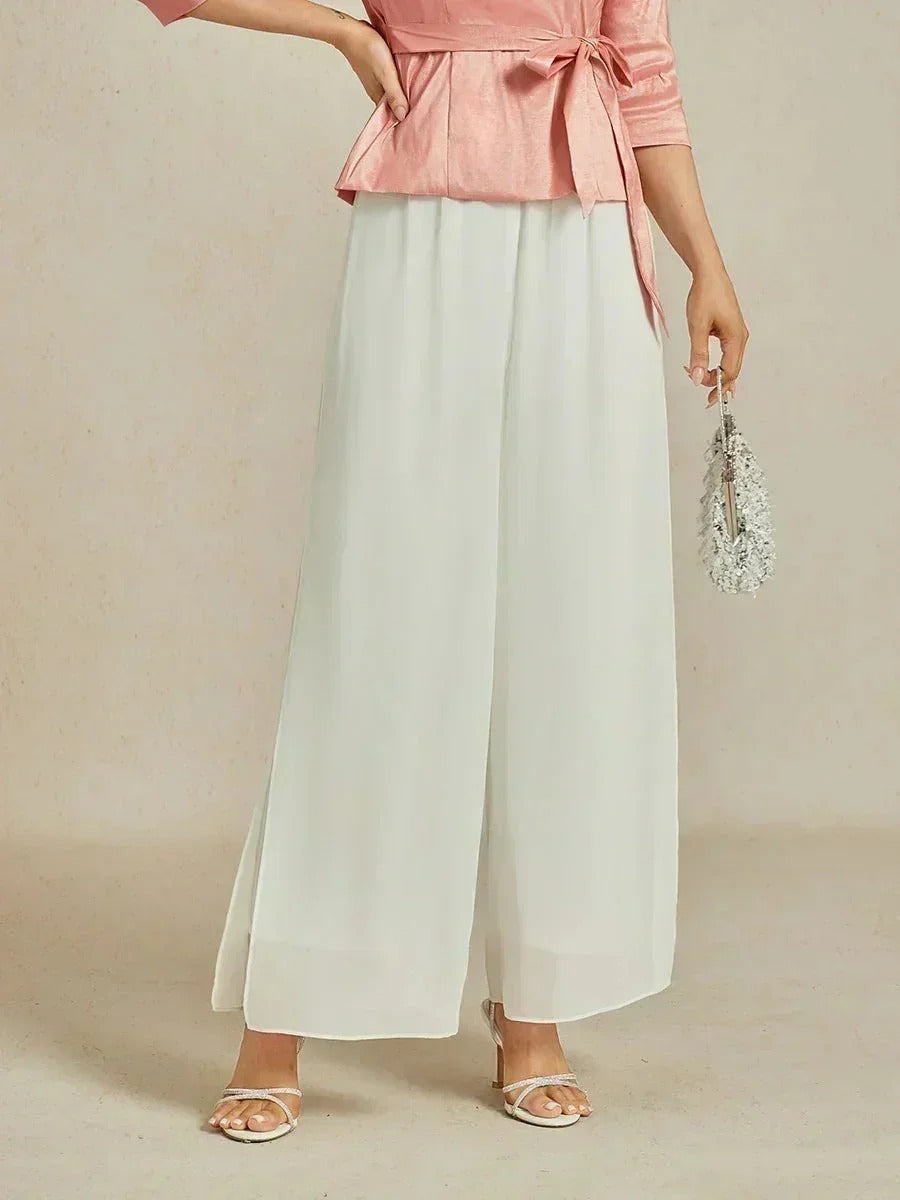 Fluressa | Pantalones de Fluidez con Dobladillo Rendido