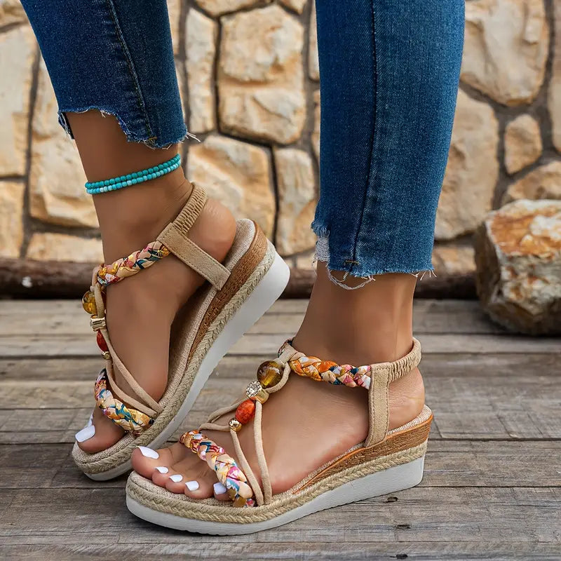 SANNE | Sandalias Confortables con Tacón Bajo para Cada Ocasión de Verano