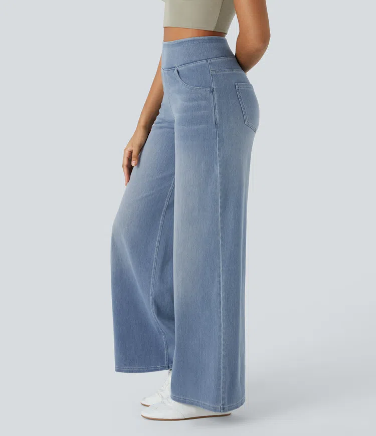 Solène - Jeans de Pierna Ancha Fit Relajado