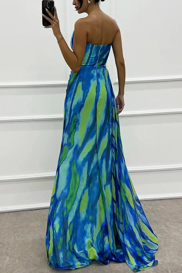 Mia™ | Vestido Draped Vibrante