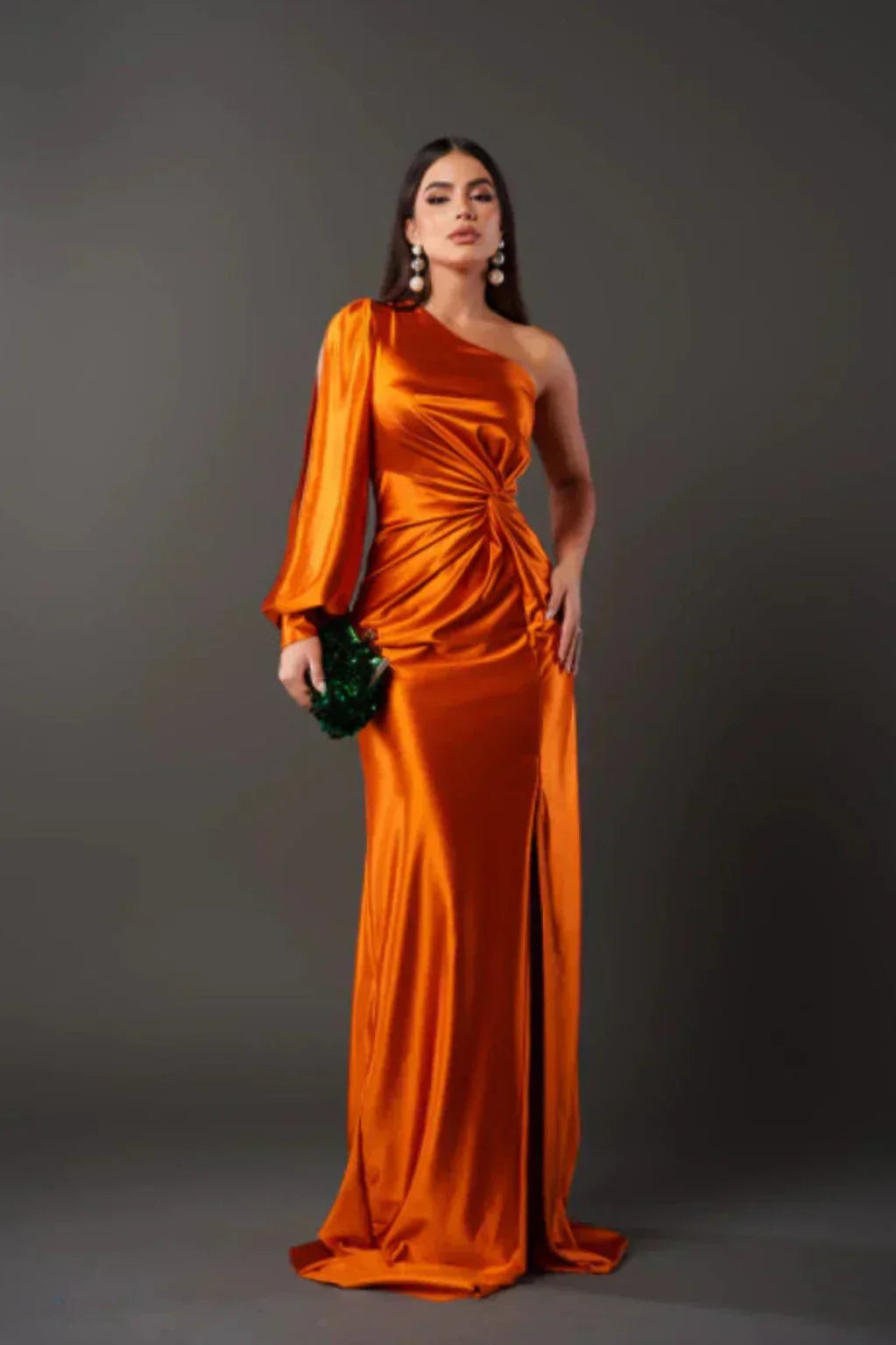 Estella™ - Vestido de Noche de Una Manga