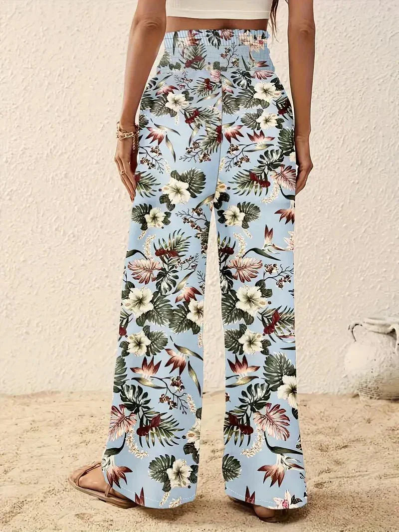 Pantalones Estampados Florales Elegantes Alexa™