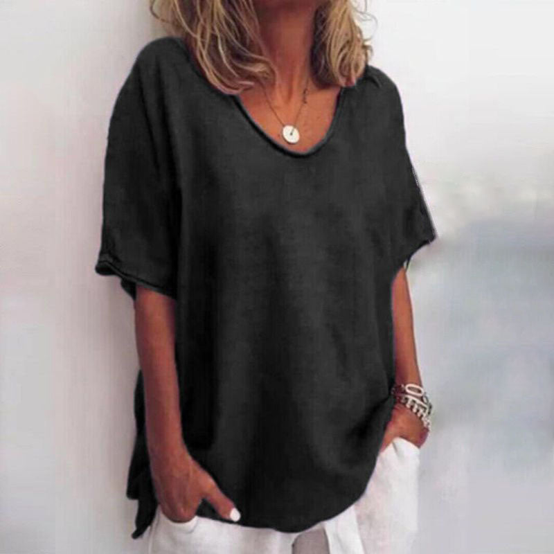 BLUSA DE LINO VERSÁTIL QUINA