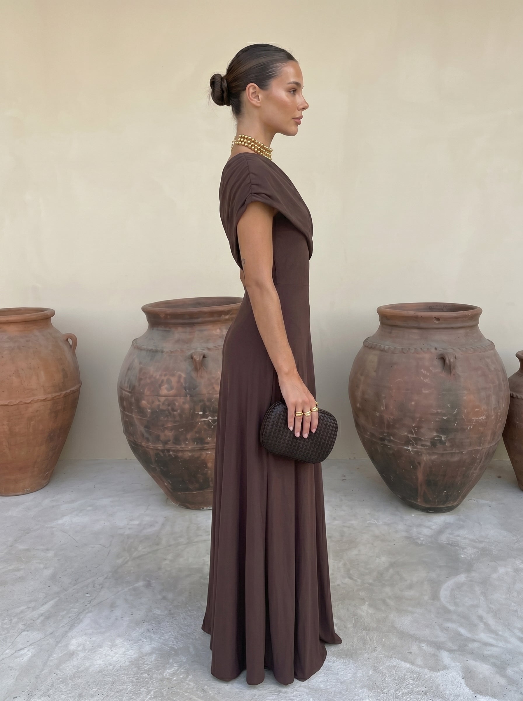 Vestido Mirelle de un solo hombro