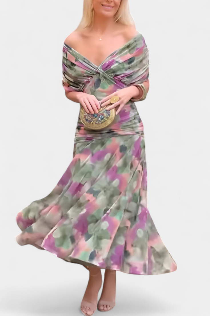 Alondra™ | Vestido Maxi Fluido