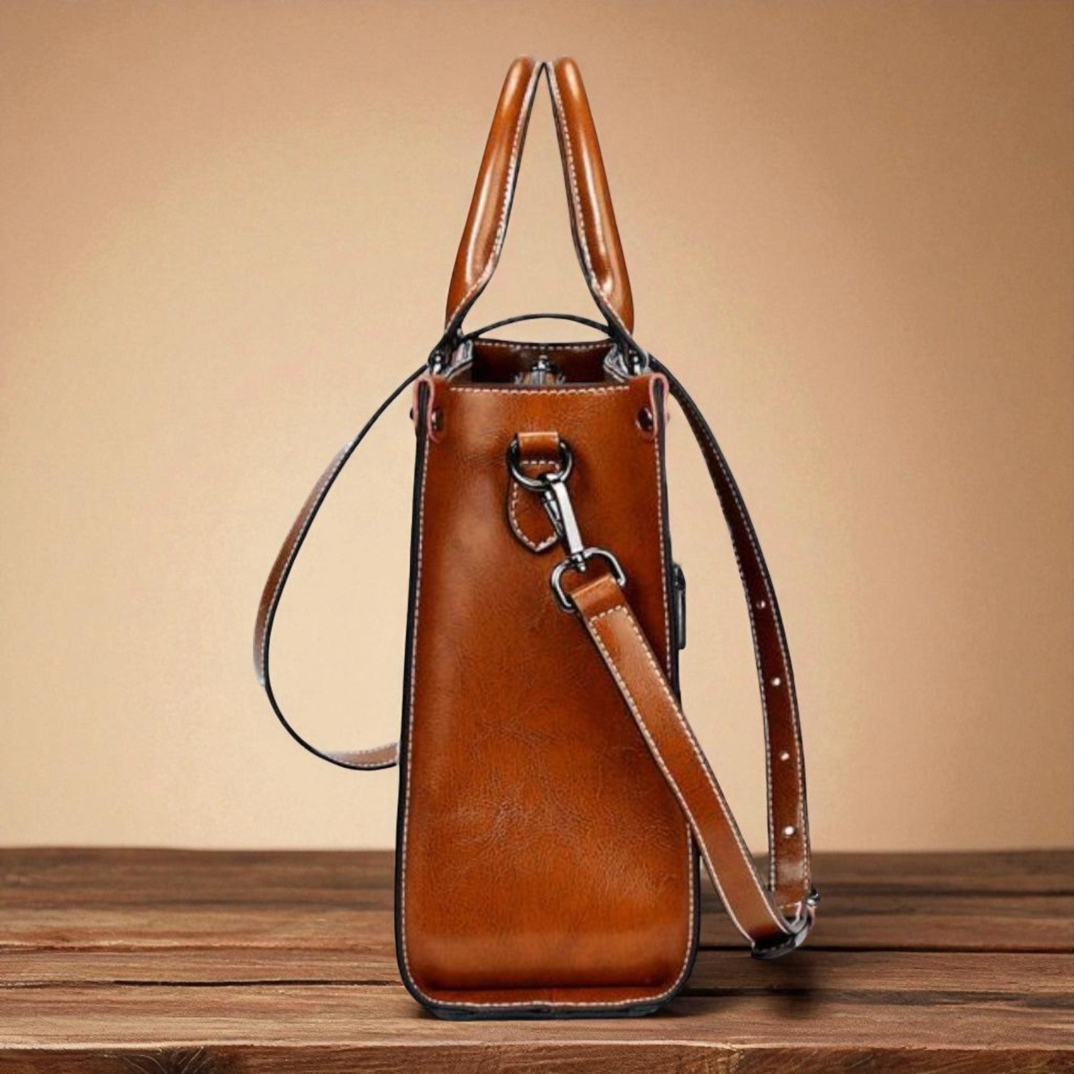 Elegante bolso bandolera - clásico y funcional