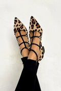Arden™ | Tacones con Correas de Leopardo