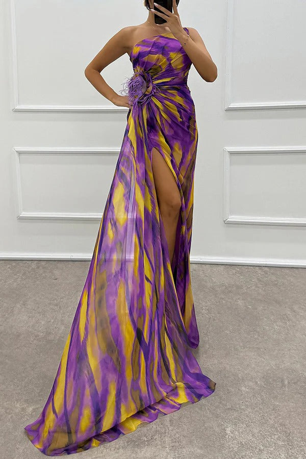 Mia™ | Vestido Draped Vibrante