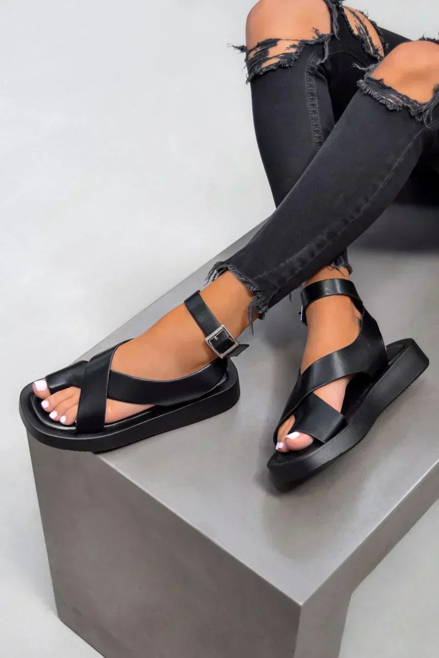 Elegante y Casual Sandalias Petra