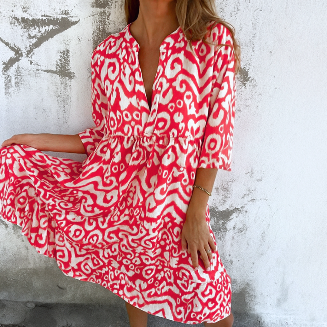 Dolores™ | Vestido Chic de Cuello en V