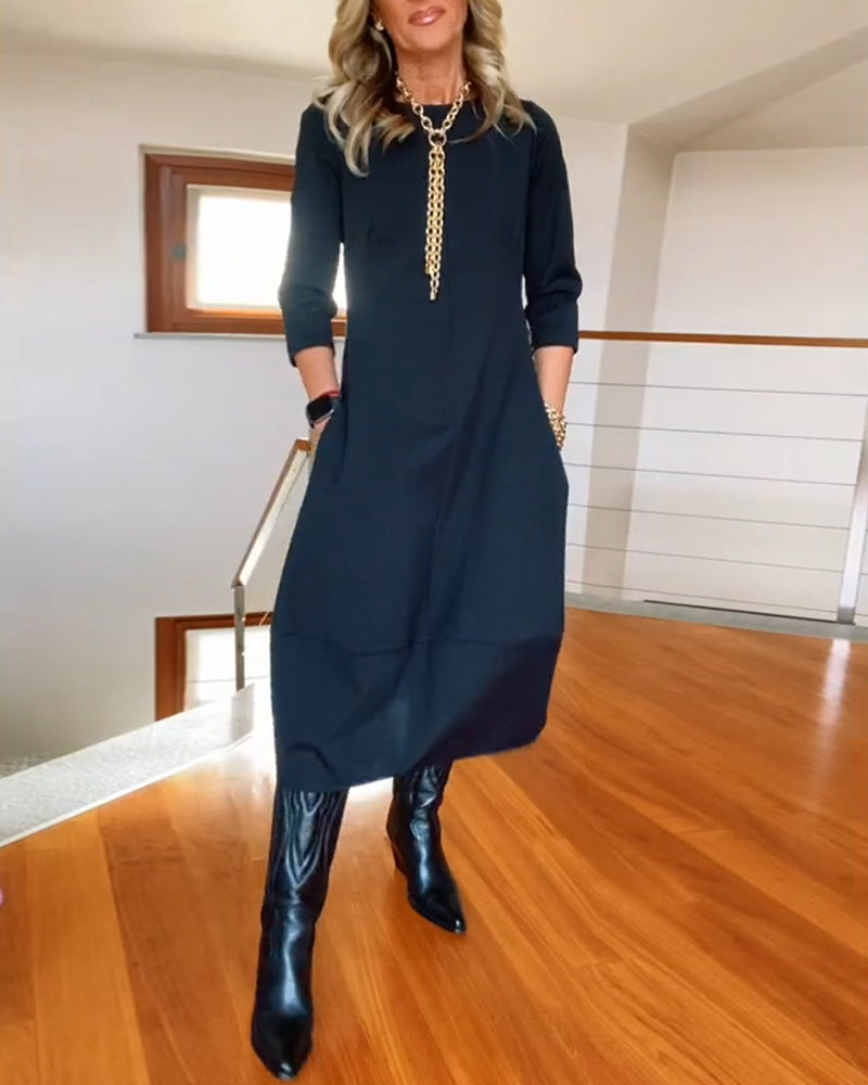 Vestido de Elegancia Casual de Grace
