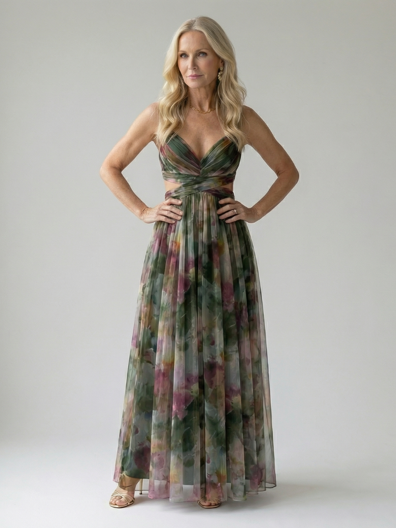 Isel | Vestido Maxi Envueltos Suave