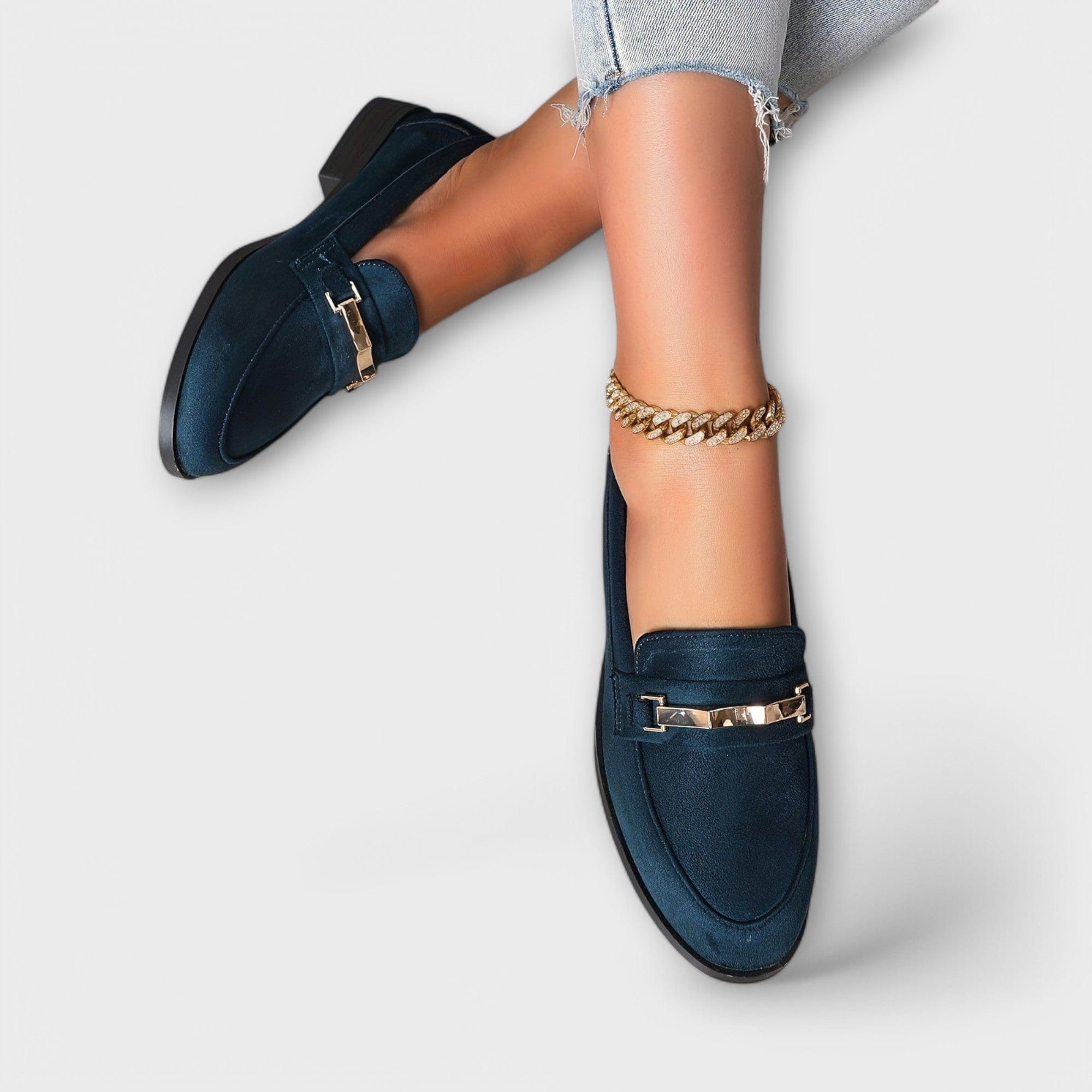 Noémie | Mocasines de franela