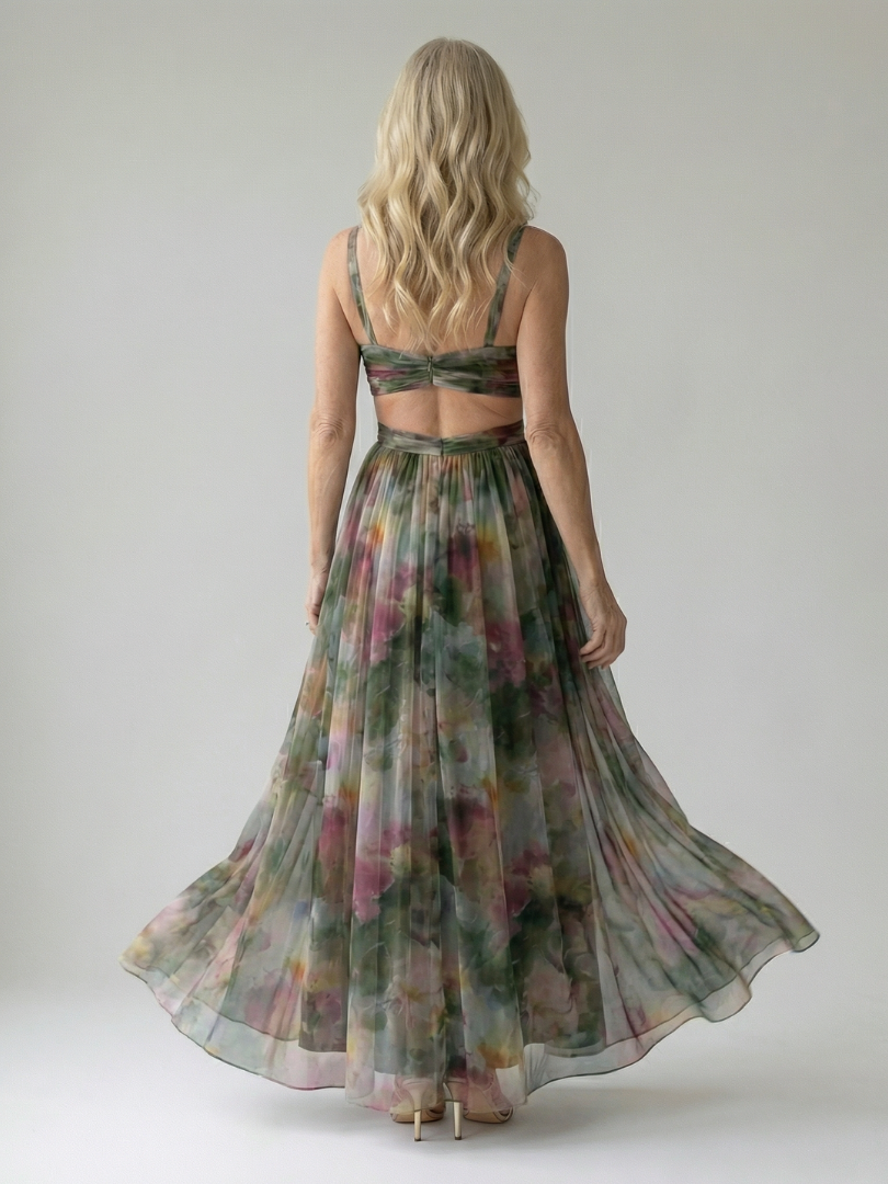 Isel | Vestido Maxi Envueltos Suave