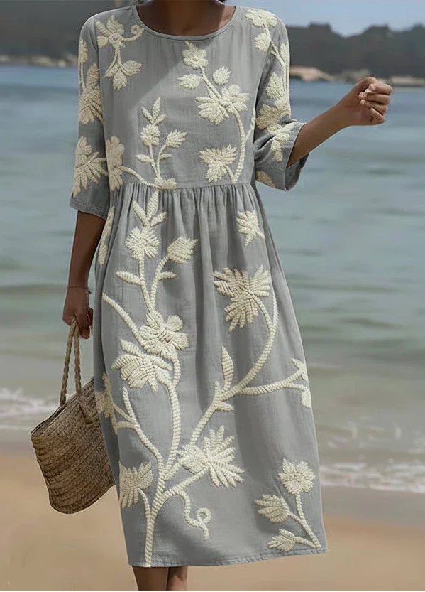 Sídney - Elegante vestido de flores
