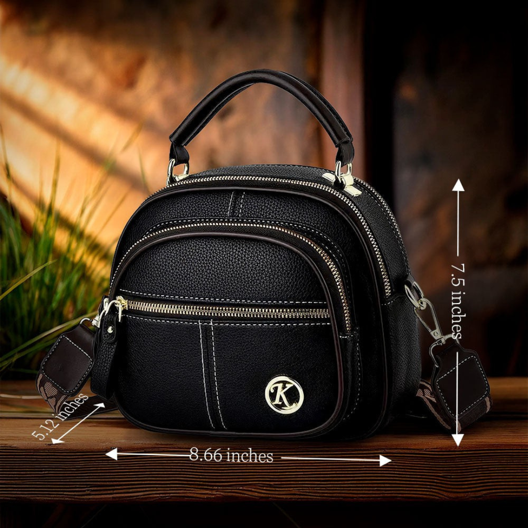 Elegancia atemporal Aya | Bolso de mano elegante con asa