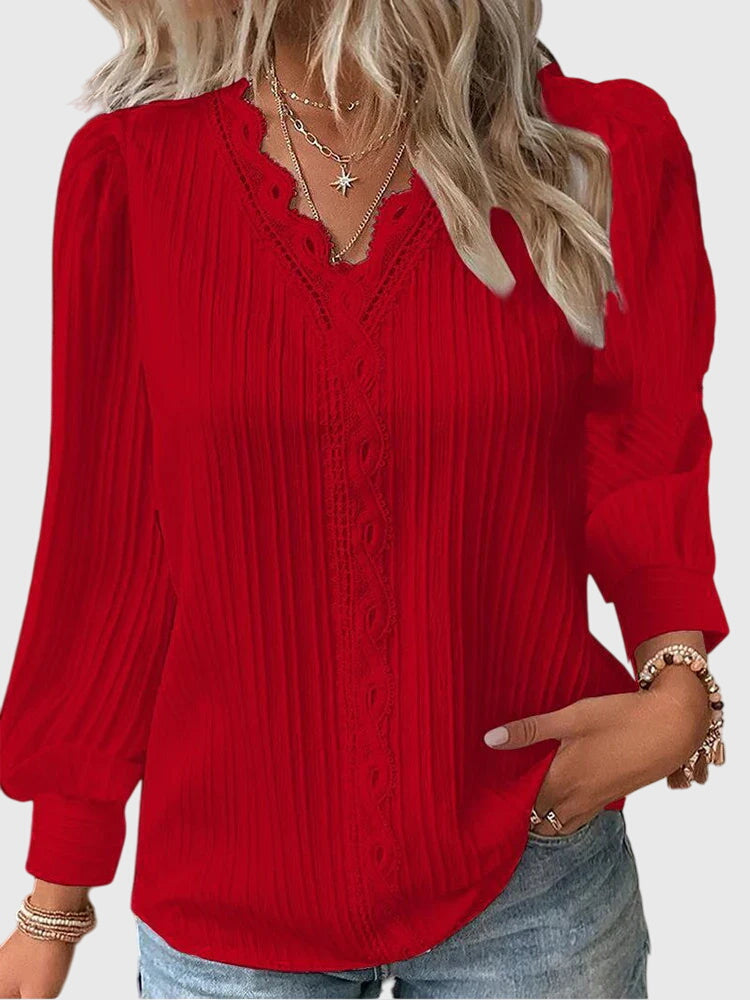 Andrea | Blusa Jersey Elegante