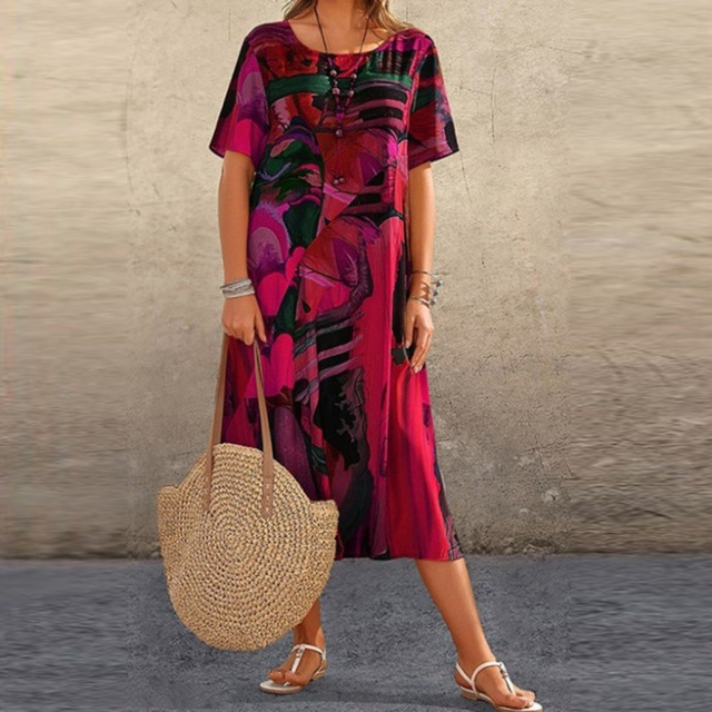 Phoebe - Vestido Floral Acogedor