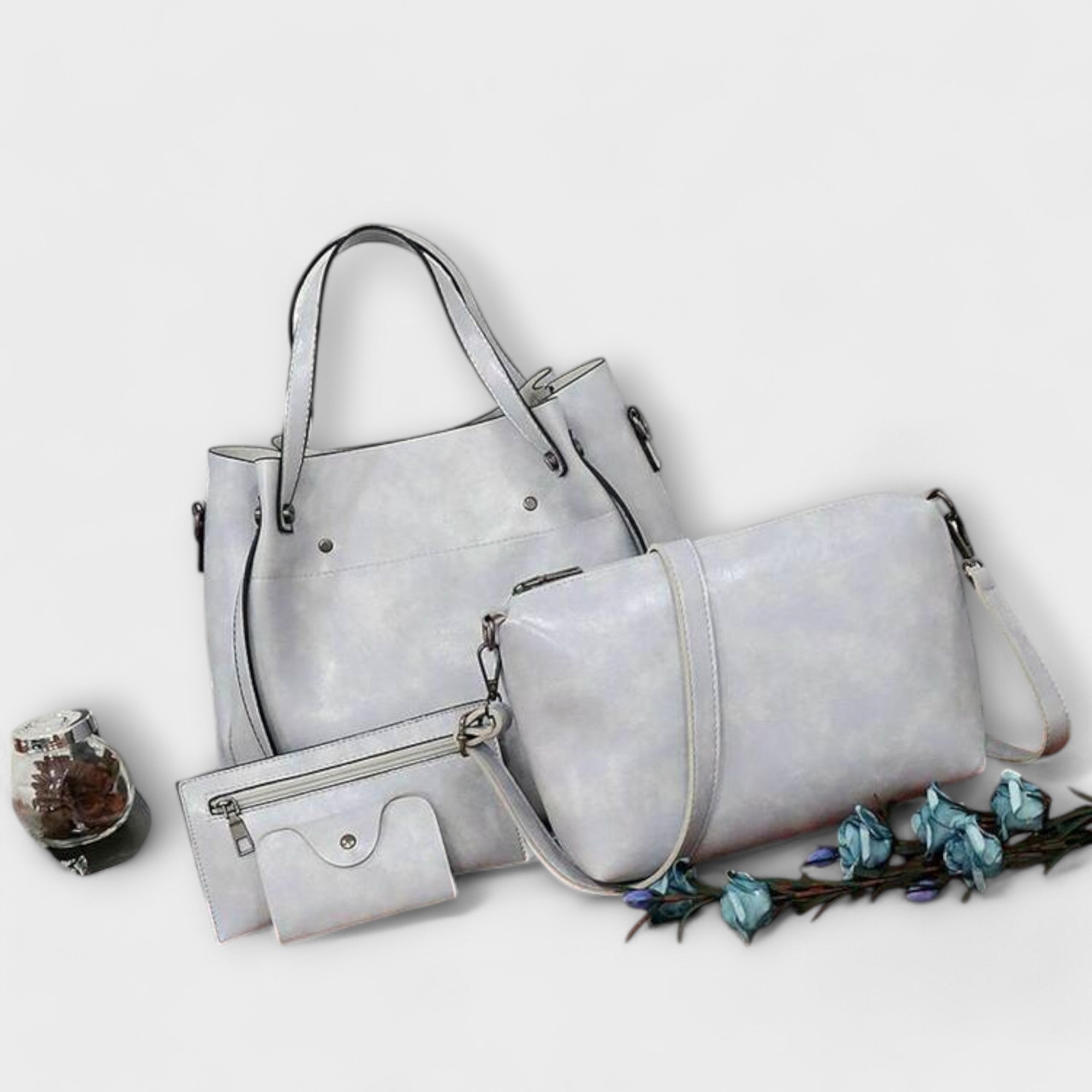 Azura - Conjunto de 4 bolsas vintage